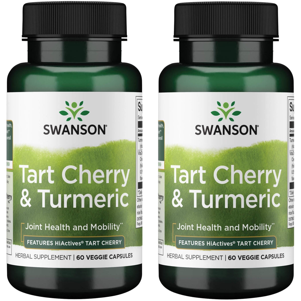 Swanson Hiactives Tart Cherry & Turmeric