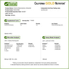 California Gold Nutrition Creatine Monohydrate Powder - 454 g - image 4