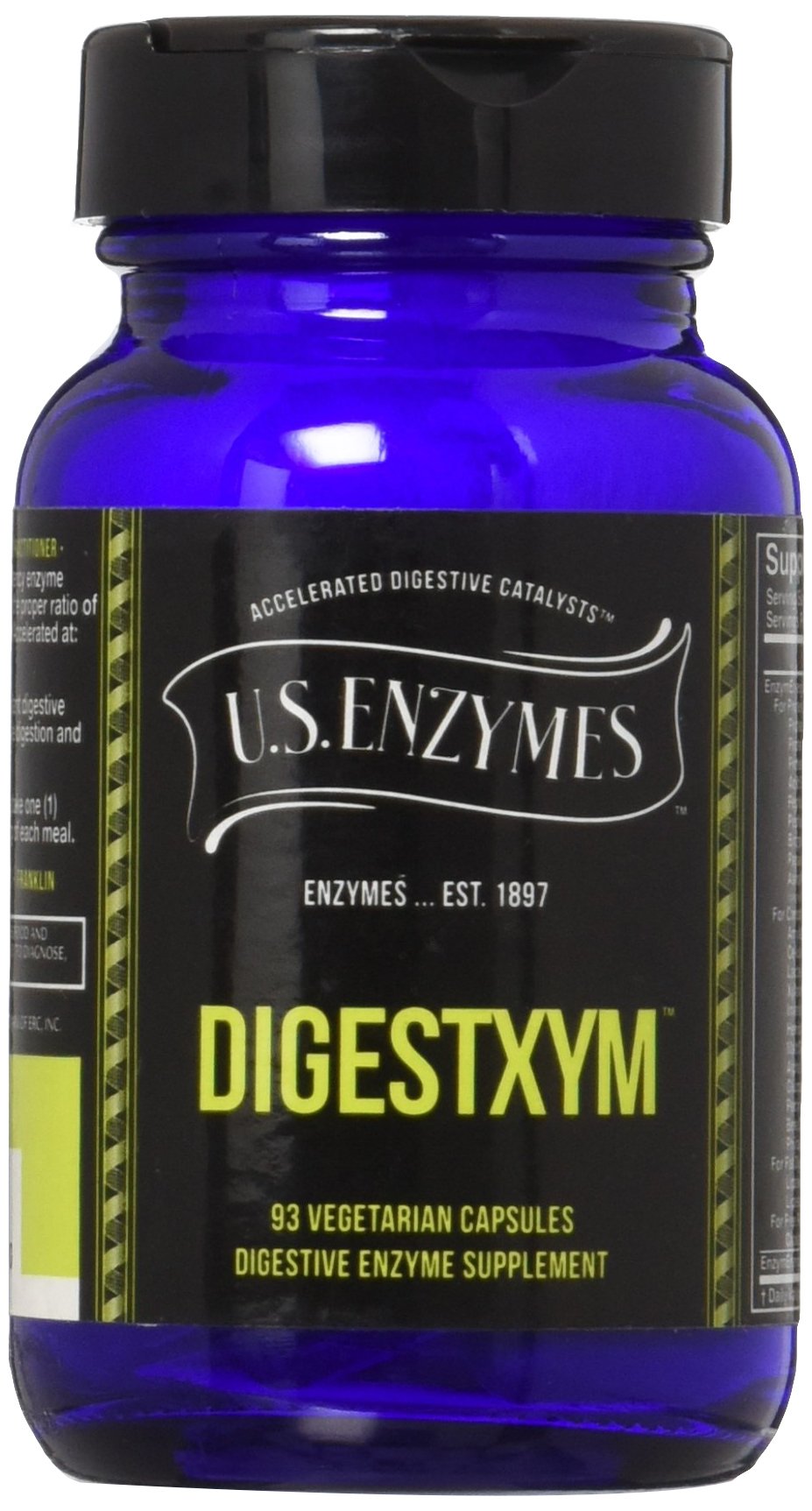 USAEnzymes Digestxym Digestive Enzymes - 93 Capsules