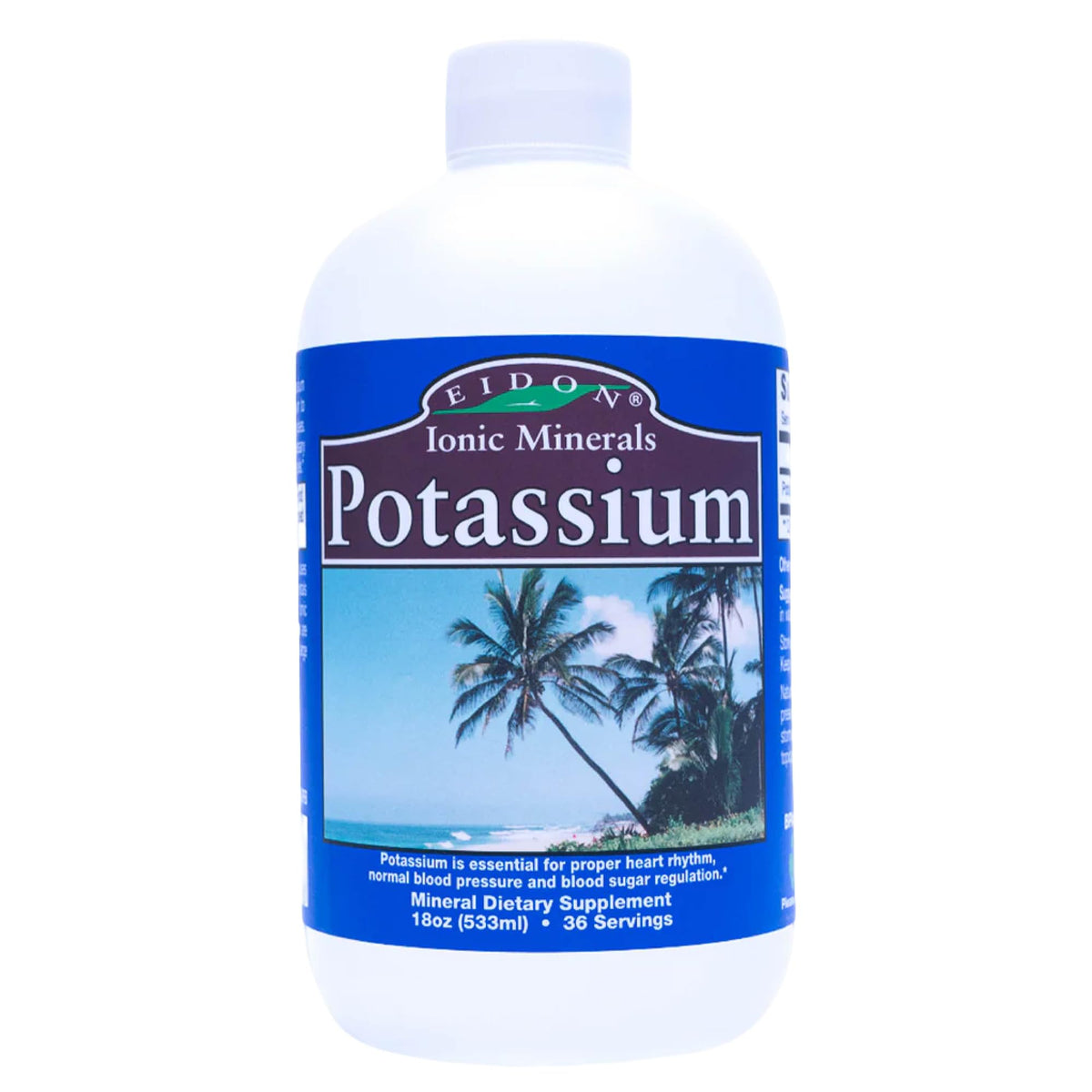 Eidon Ionic Minerals Liquid Potassium Supplement - 18 Fl Oz