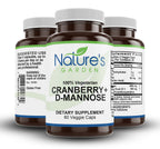 Nature's Garden Essentials Cranberry + D-Mannose - 60 Vegetarian Capsules - image 3