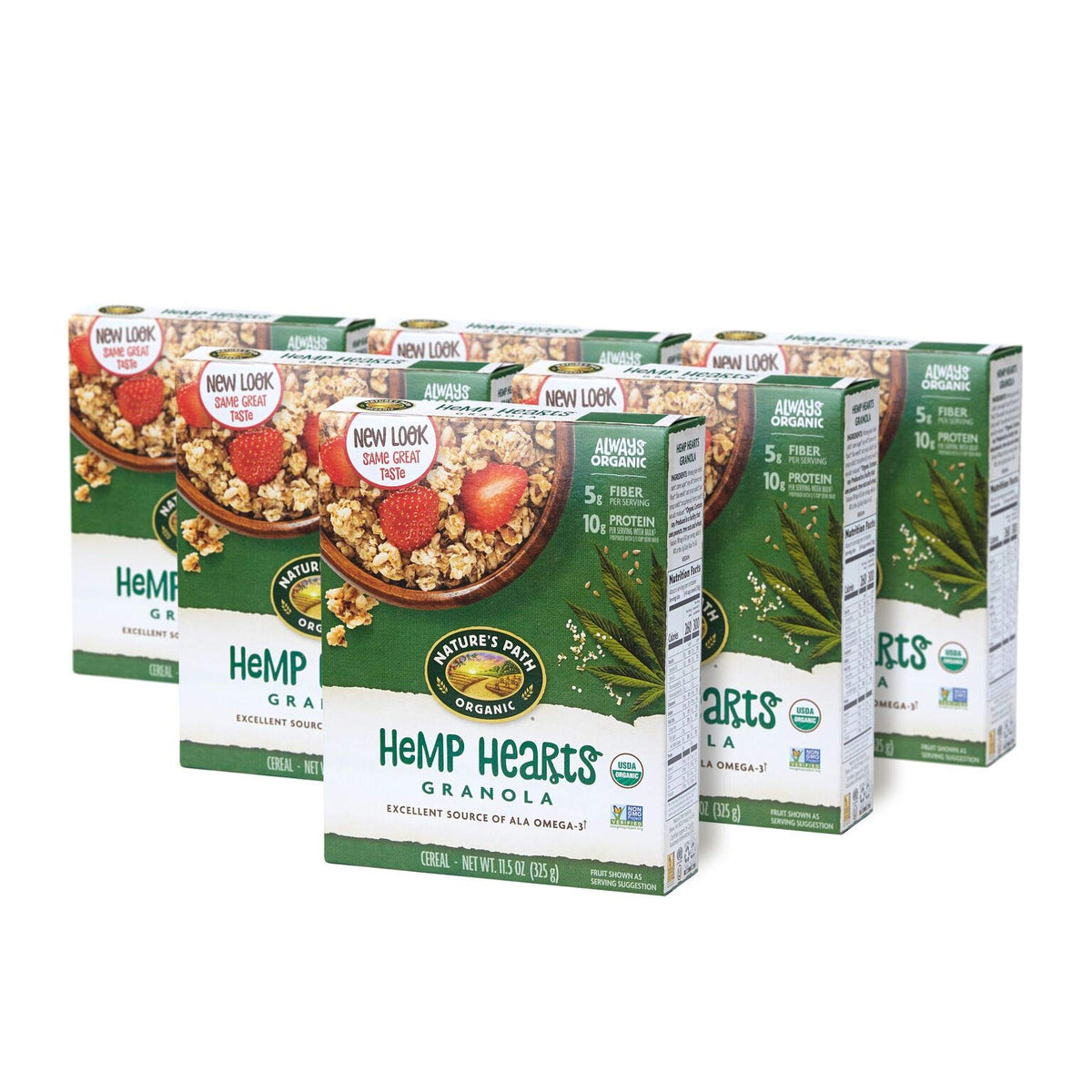 Nature's Path Organic Hemp Hearts Granola - 6 x 11.5 oz - image 2