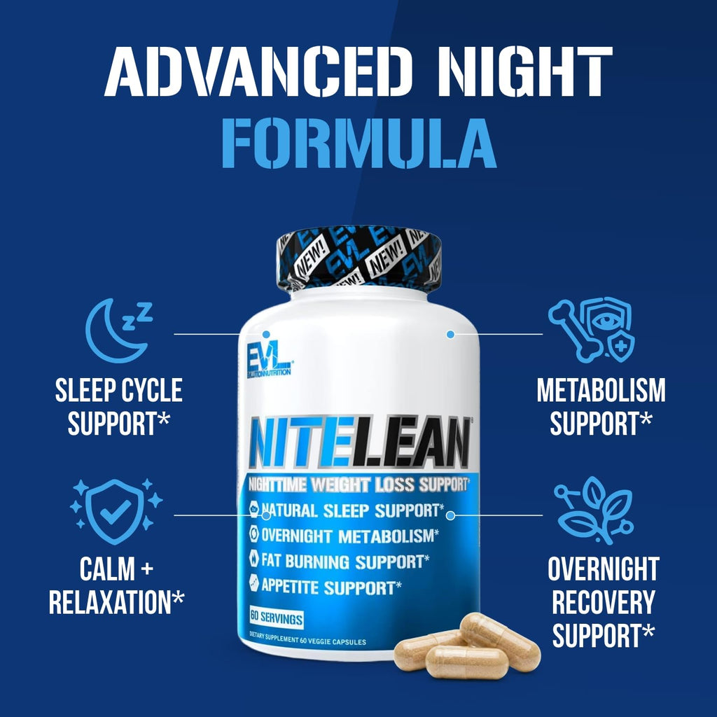 Evlution NiteLean Nighttime Fat Burner - 60 Capsules - image 3
