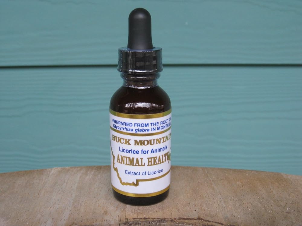 Carolspetcafe.com Buck Mountain Licorice Tincture for Animals - 1 Ounce