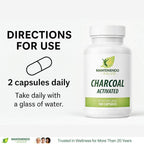 Manteniendo Tu Salud Activated Charcoal 520 mg Digestive Support - image 5