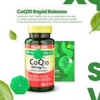 LightSpring Rapid-Release CoQ10 100 mg - 120 Softgels - image 4