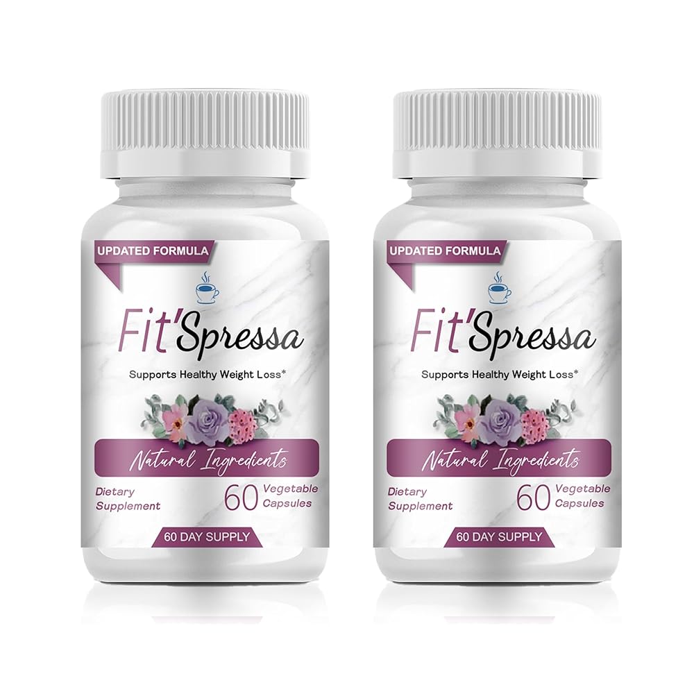NutriSprings Fit'Spressa Pills Coffee Wellness Capsules - 60 Capsules
