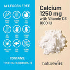 NatureWise av2024-NatureWise-naturewise Calcium mg with Vitamin d iu