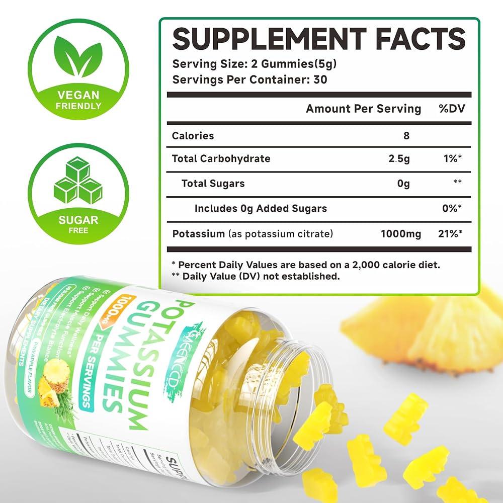 MEENCCD Potassium Citrate Gummies