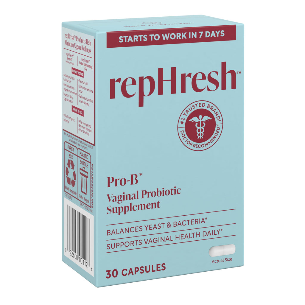 RepHresh Pro-B Vaginal Probiotic Supplement - 30 Capsules - image 3