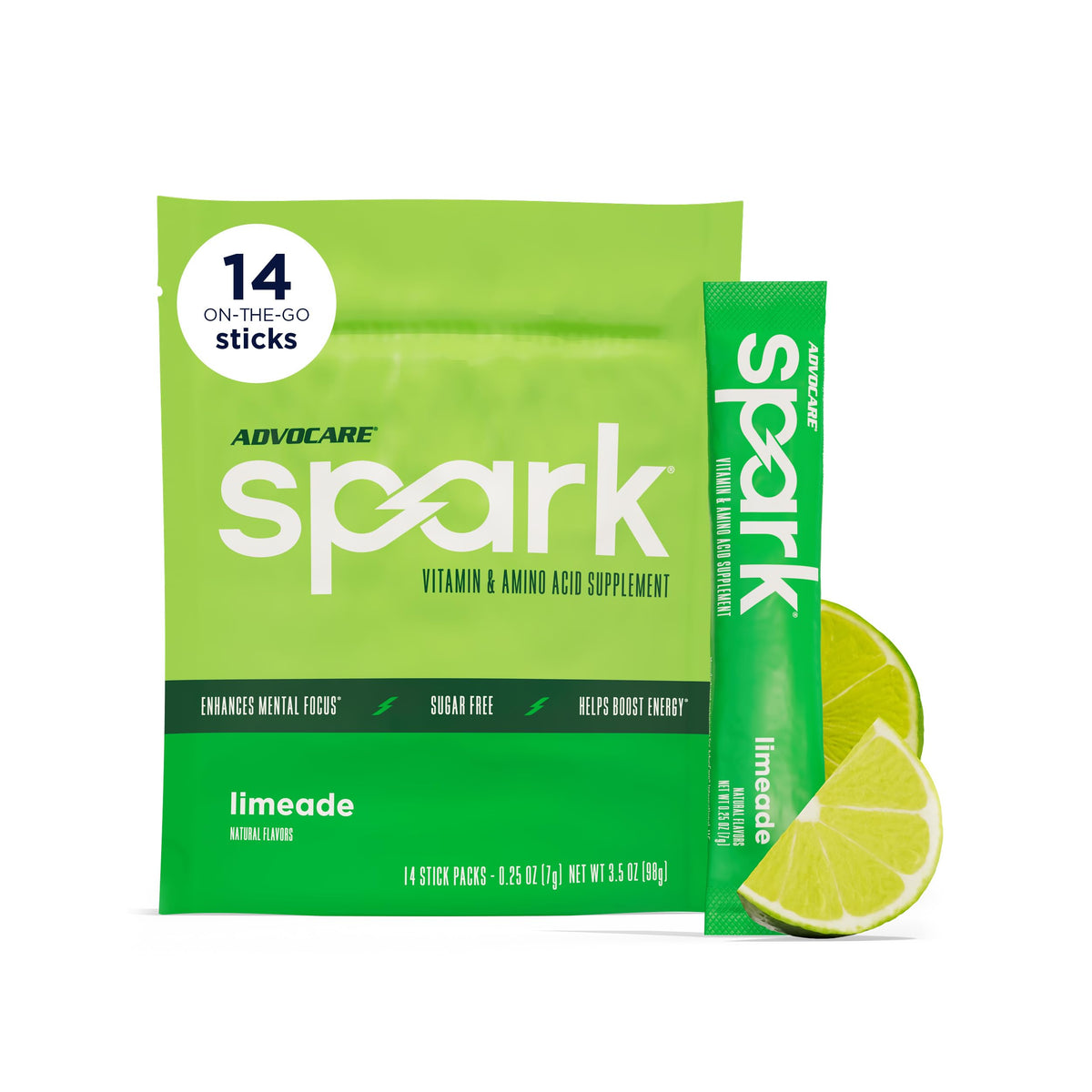 AdvoCare Spark Energy & Focus Drink Mix, Sunrise Grapefruit
