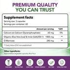 Intimate Rose Aloe Vera Capsules for Bladder Support - 180 Capsules - image 8
