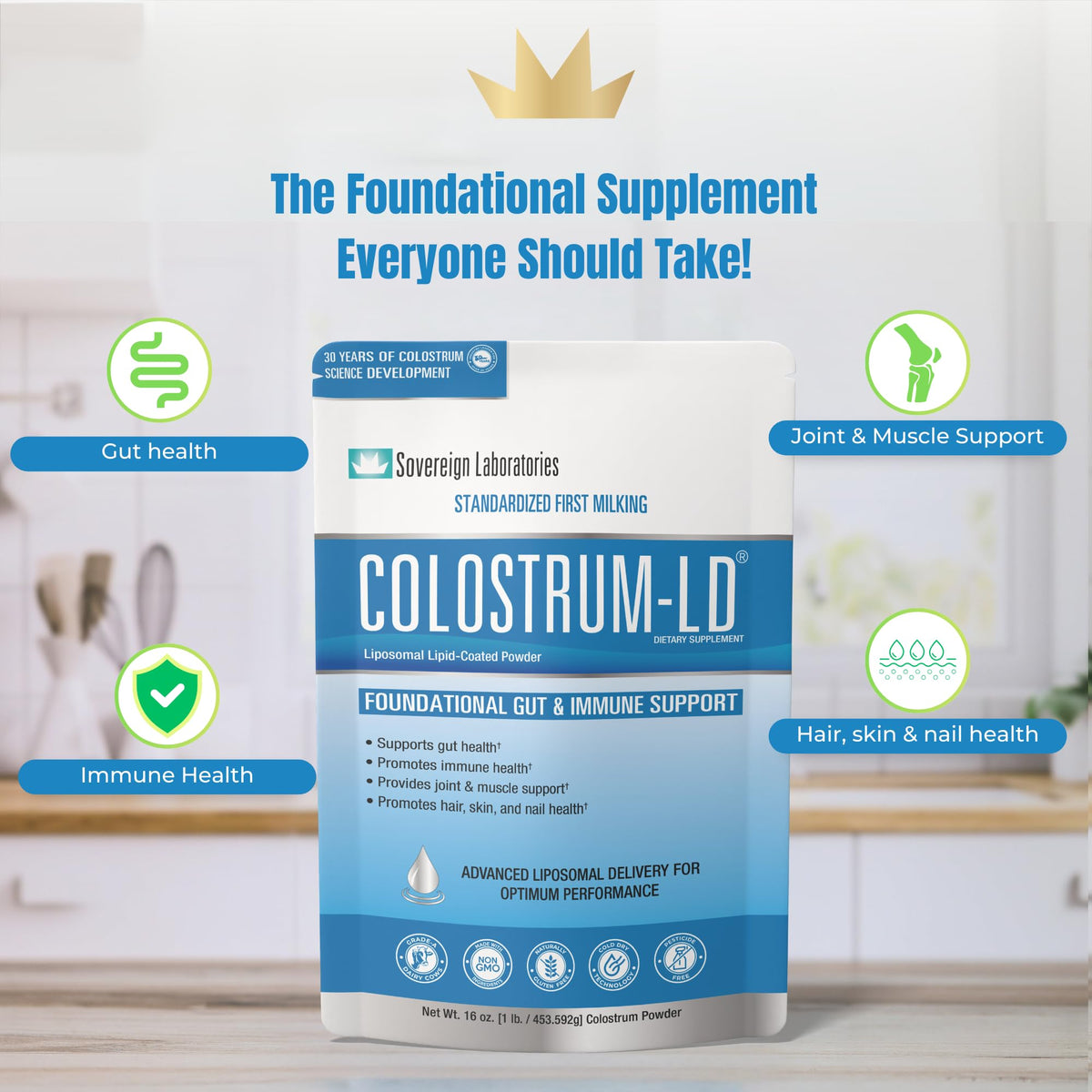 Colostrum-LD Liposomal Delivery Colostrum Powder - 90 Servings - image 4