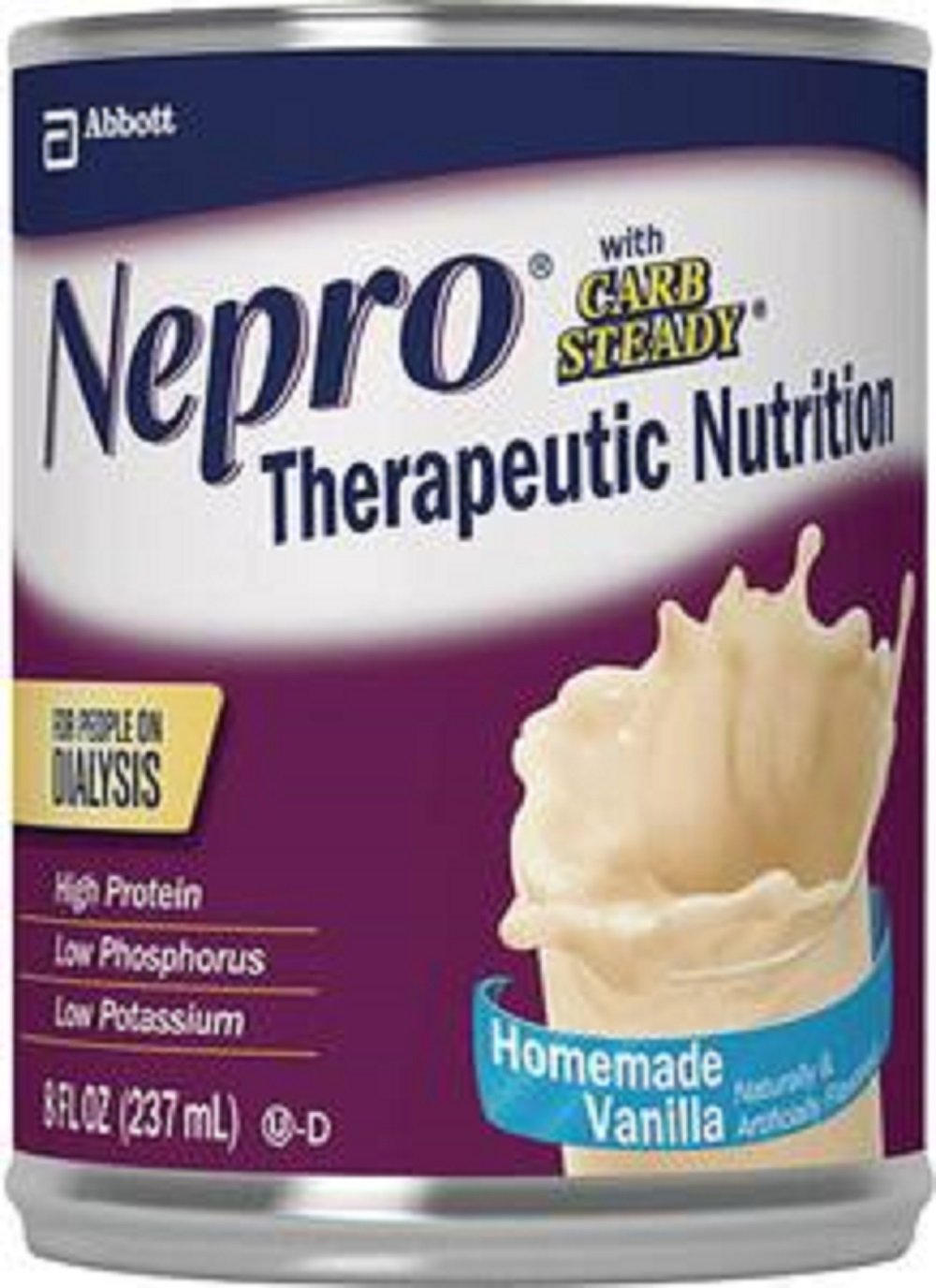 Abbott Nepro Vanilla Ready-to-Drink Nutritional Supplement - 24 Cans