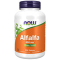 NOW Alfalfa 650 mg Super Green - 250 Tablets