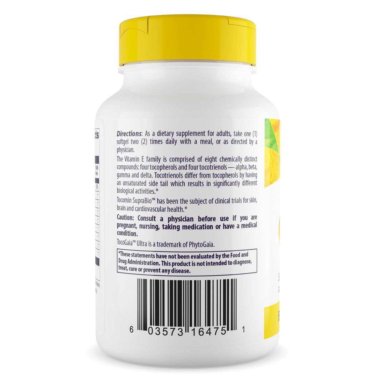 Healthy Origins Tocomin Supra Bio Tocotrienols Gels