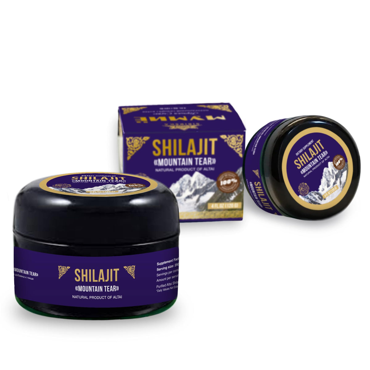 AltaiBioProekt Shilajit Mountain Tear Resin - 100g - image 4