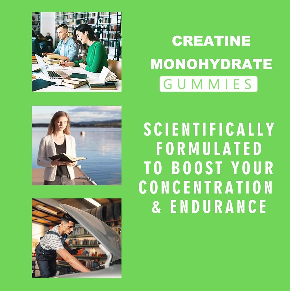 Riyuetian Creatine Monohydrate Gummies
