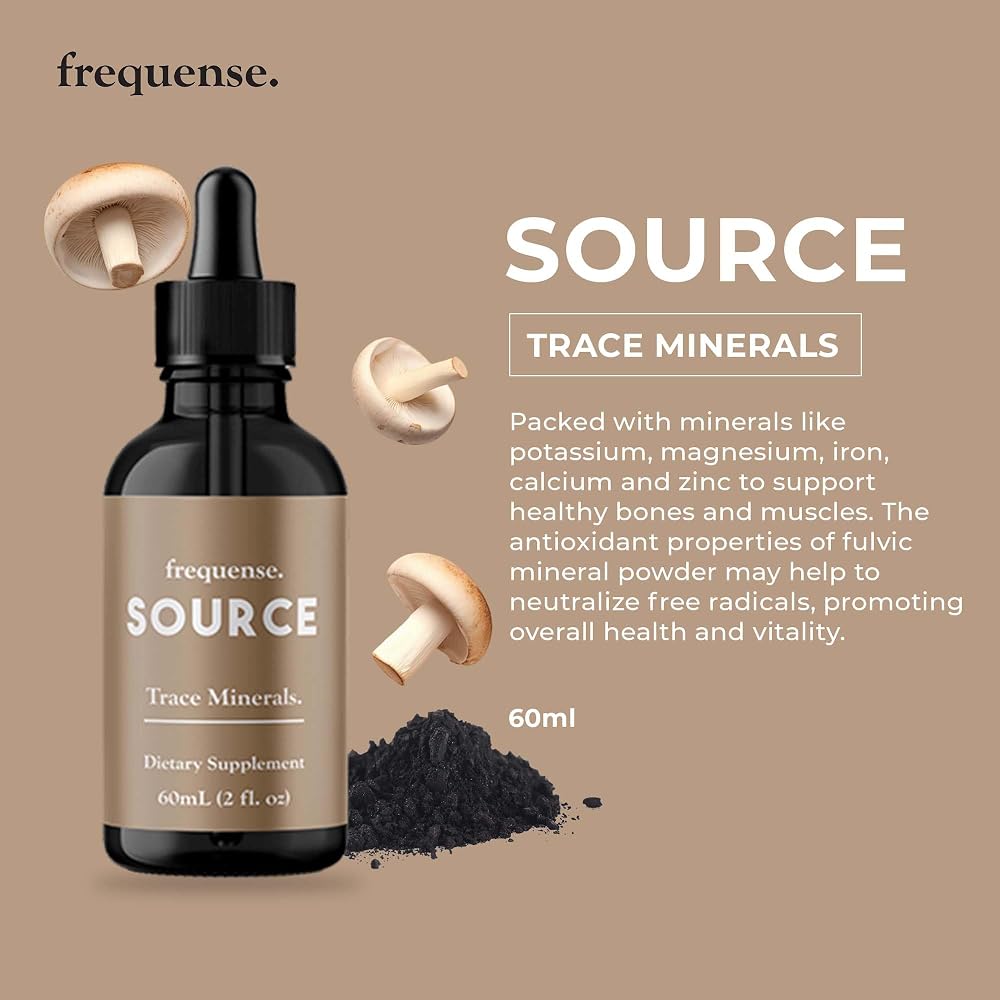 FREQUENSE Source Trace Minerals Fulvic Mineral Drops - 60ml - image 3