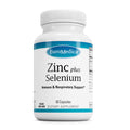 EuroMedica Zinc Plus Selenium Capsules Immune Support - 60 Count