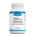 EuroMedica Zinc Plus Selenium Capsules Immune Support - 60 Count