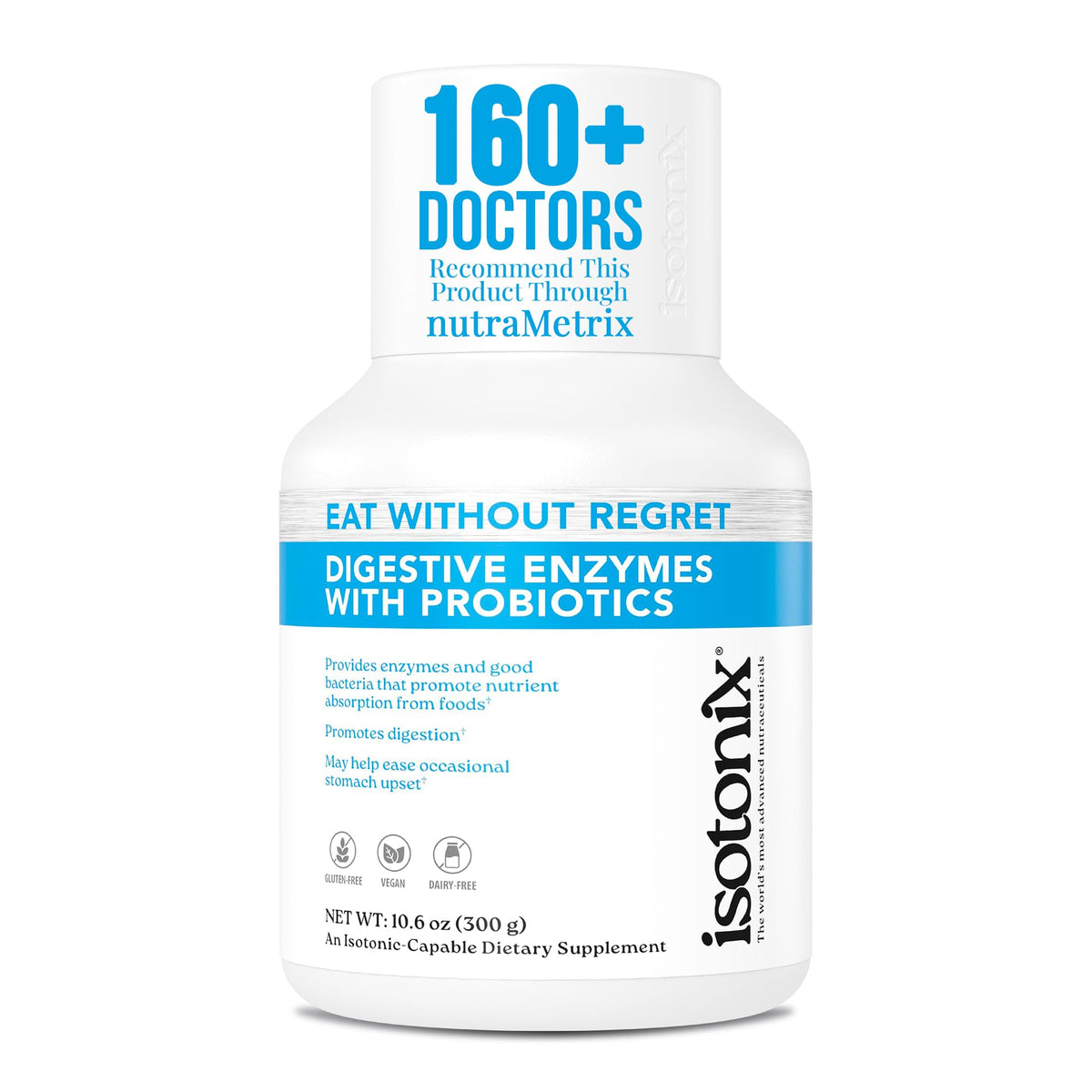 Isotonix Digestive Enzymes with Probiotics Powder - 90 Servings