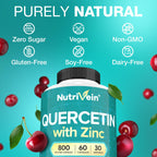 Nutrivein Premium Zinc - High-Absorption Zinc Supplements