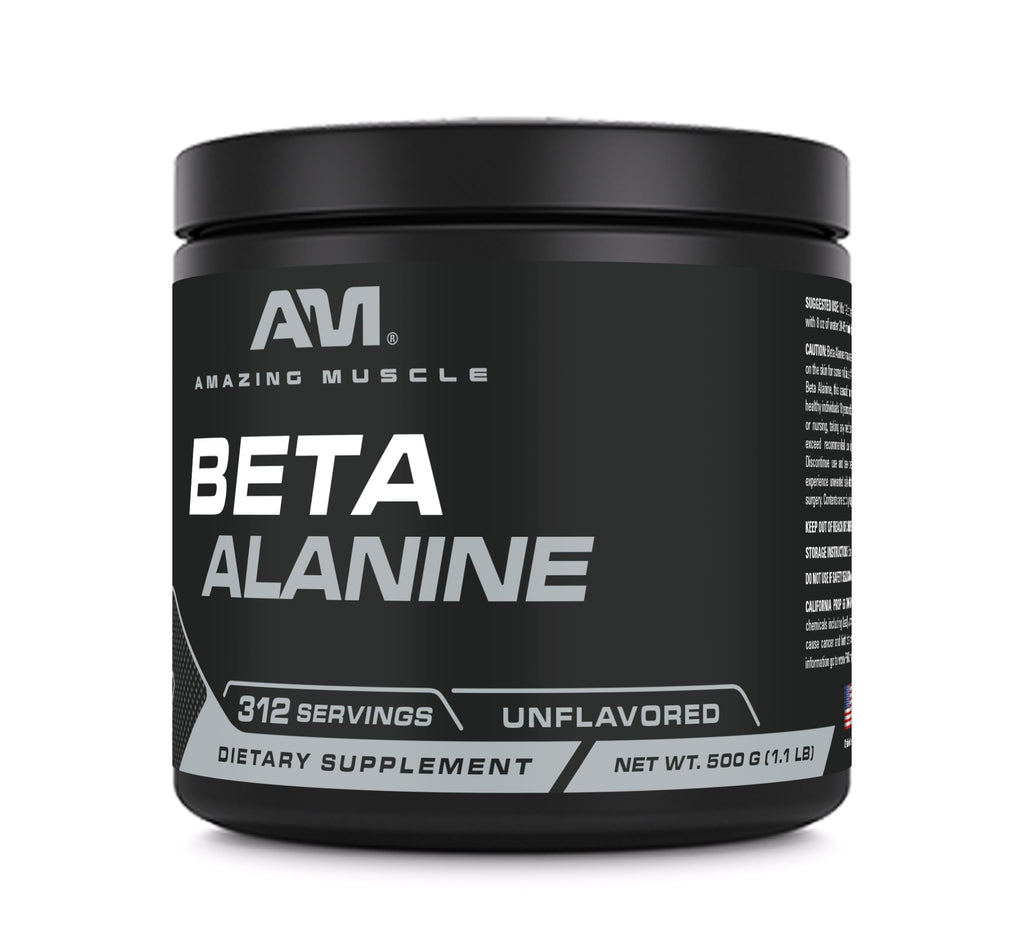Amazing Muscle Beta-Alanine Powder - 500 G (312 Servings) - image 3