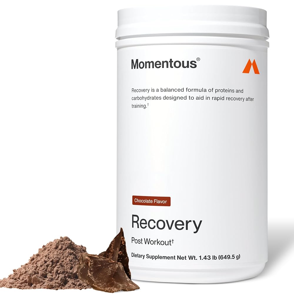 Momentous Recovery Grass-Fed Whey Protein Powder