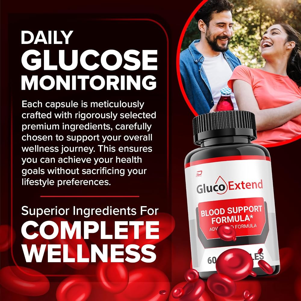 Indelo Gluco Extend Advanced Supplement - 300 Capsules - image 2