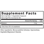 Force Factor Melatonin 5mg Sleep Aid - 60 Vegetarian Capsules - image 6