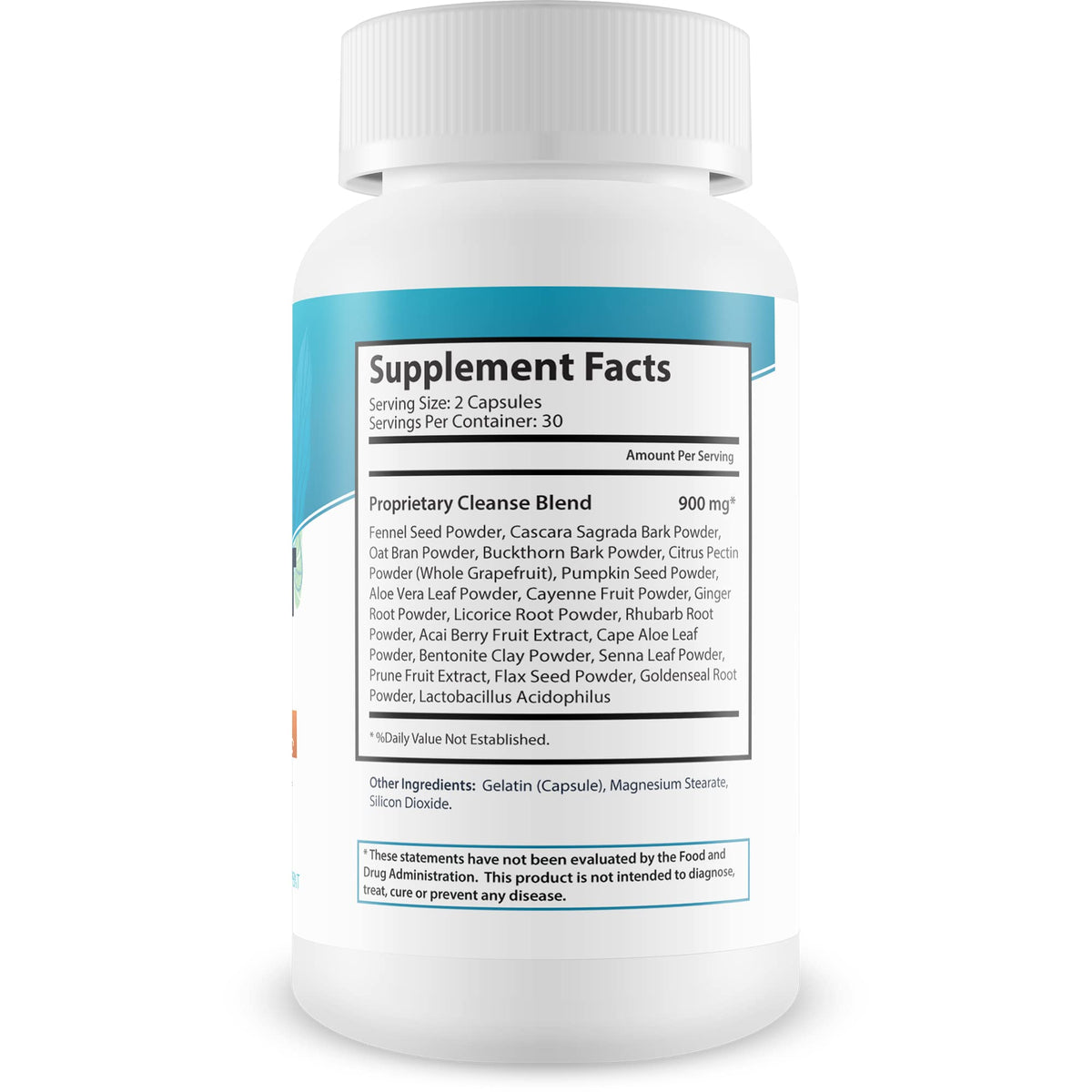 Generic No Bloat Pro Gut & Colon Cleanse with Probiotic Support - 1 Bottle - image 2