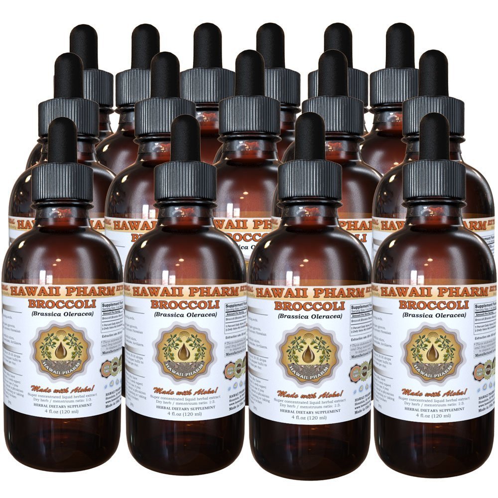 Hawaii Pharm Broccoli Seed Liquid Extract - 4 fl oz, 15-Pack
