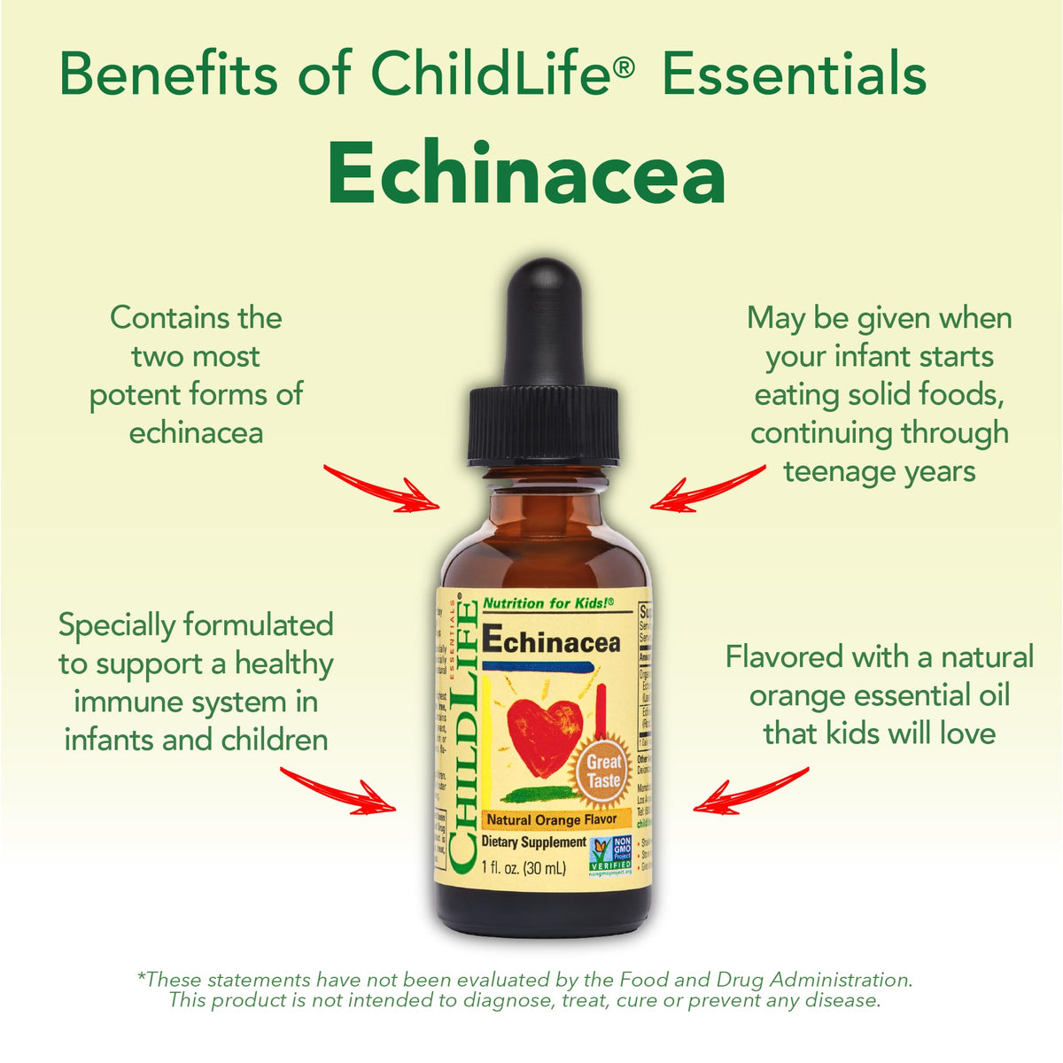 ChildLife Essentials Echinacea for Kids Orange - 3 x 1 Fl Oz - image 5