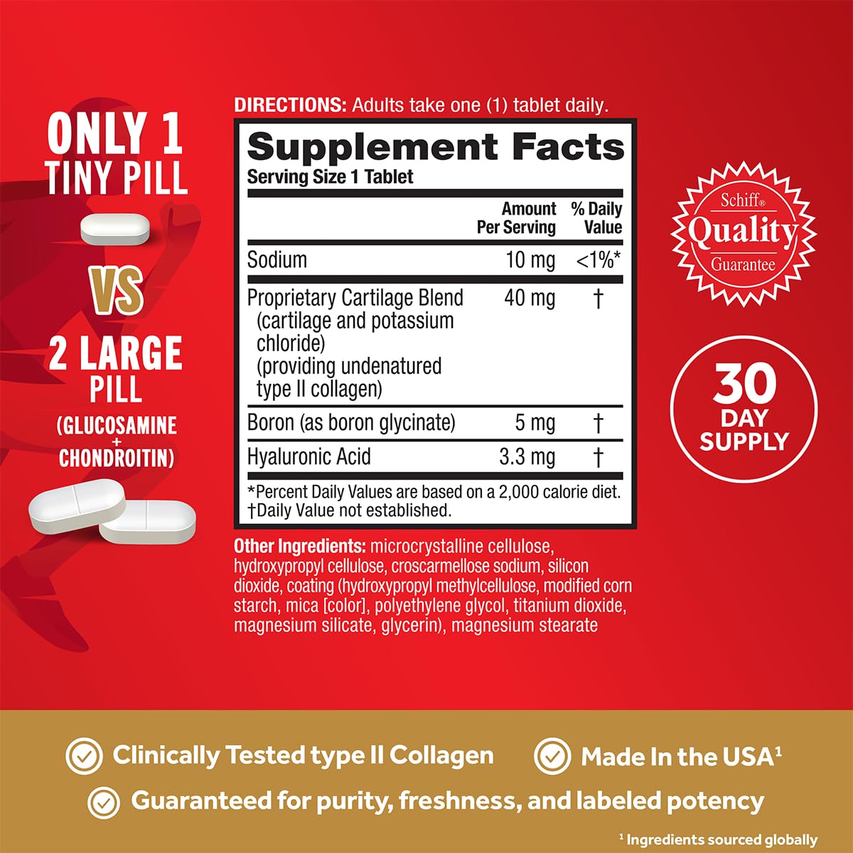 Move Free Ultra Triple Action Joint Support - 30 Tablets - image 7