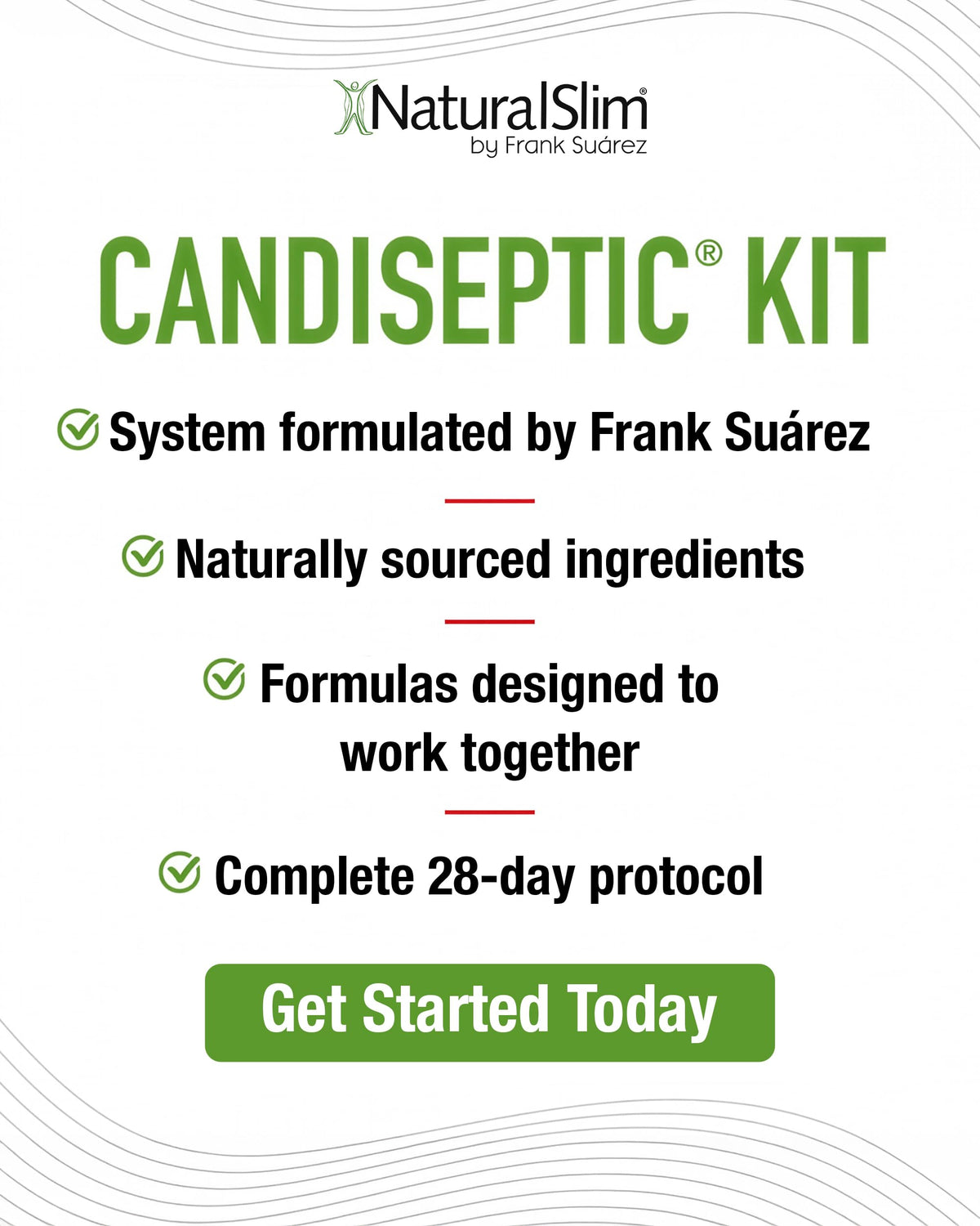 NaturalSlim Candiseptic Kit Colon Cleanse & Probiotic System - 3-Pack - image 9