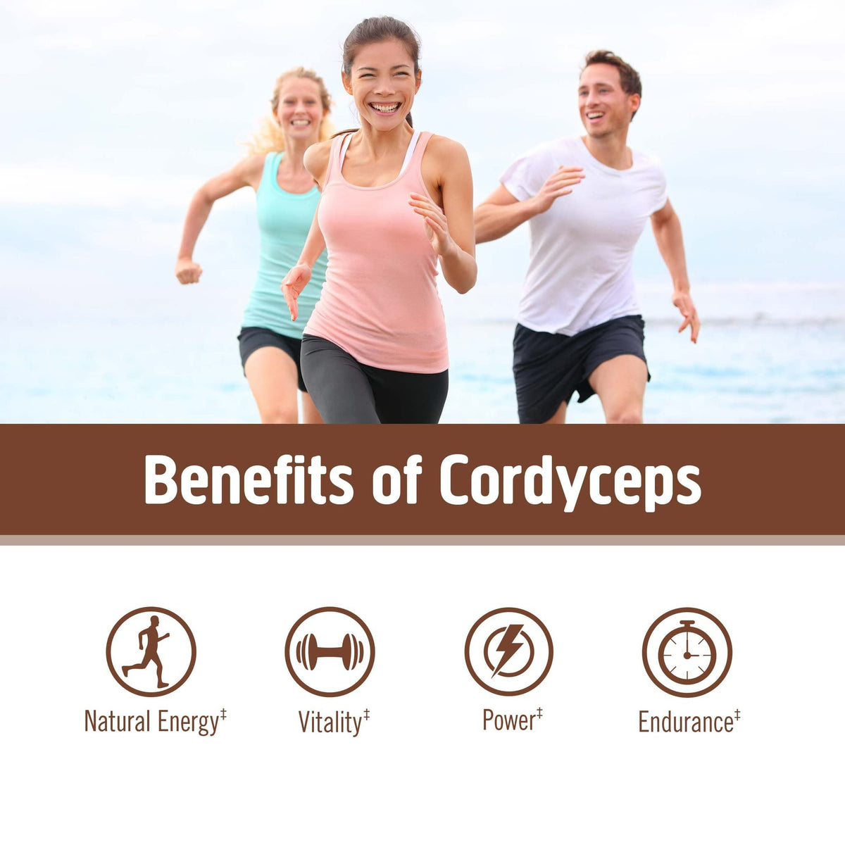 OM Mushroom Cordyceps Powder Energy & Endurance - 100 Servings - image 3