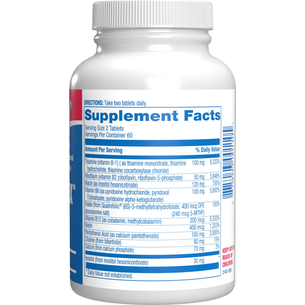 Anabolic Laboratories Super B Complex Methylated - 120 Tablets - image 2