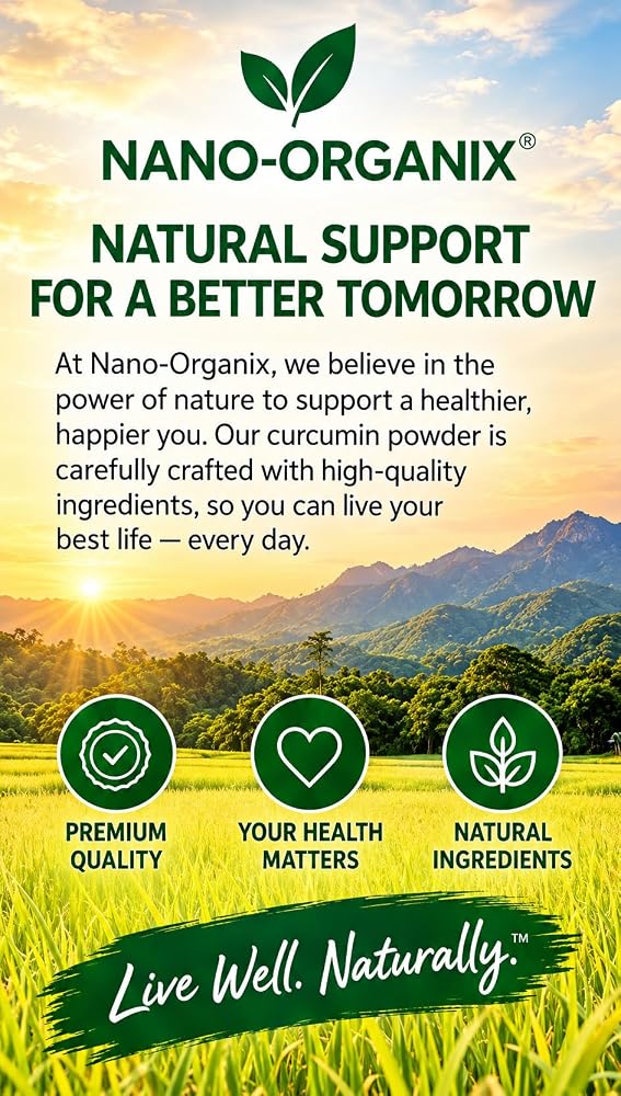 NANO-ORGANIX Organic Curcumin Powder from Vietnam - 5.2 oz - image 5