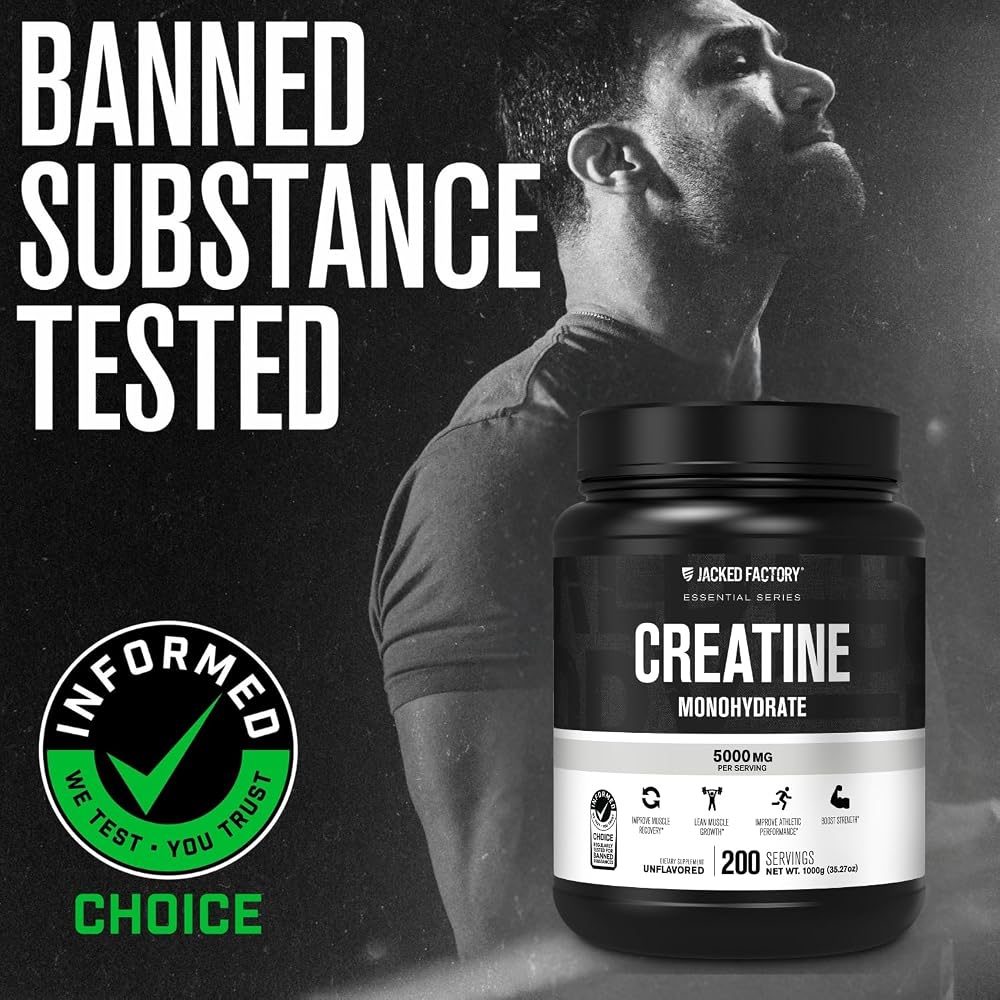 Jacked Factory Flavored Creatine Monohydrate - Creatine Supplement