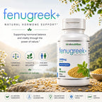 VH Nutrition Fenugreek+ 1400mg Capsules for Hormonal Balance - 60 Count - image 2
