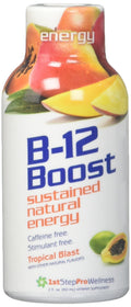 1st Step for Energy B-12 Shot Maximum Energy Tropical Blast - 12 Pack
