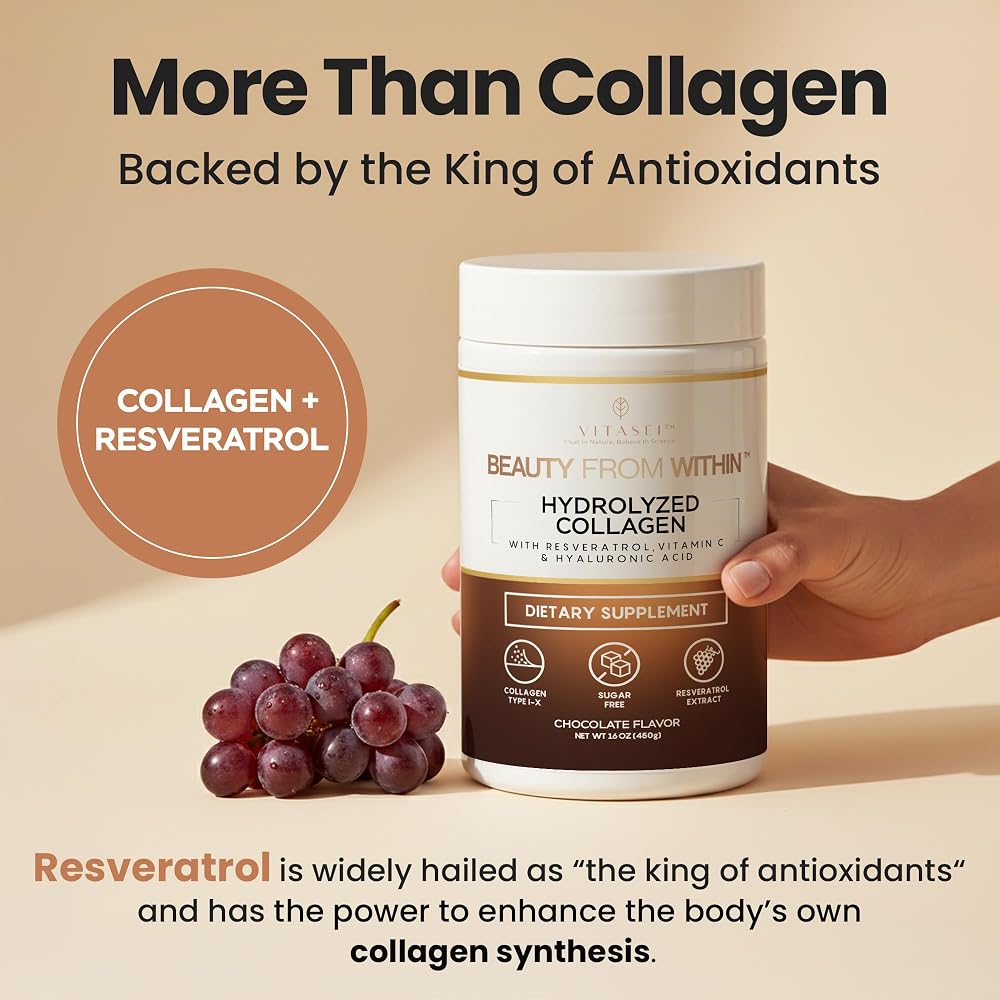 VITASEI Beauty Boost Collagen Peptides Powder