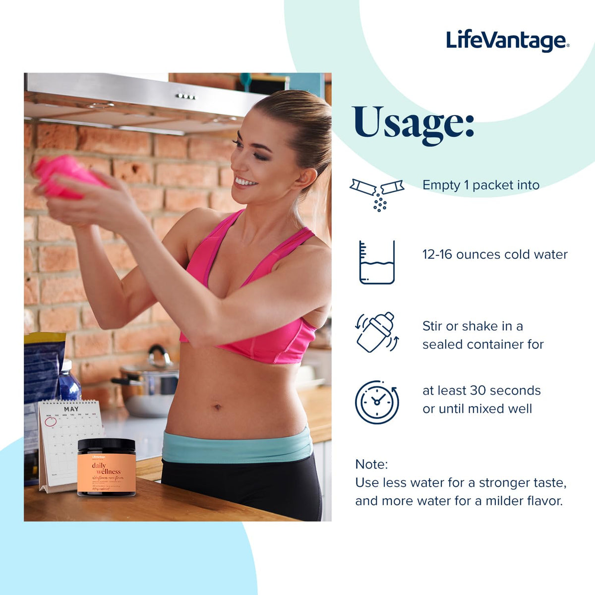LifeVantage Daily Wellness Immune Support Drink Mix - 30 Servings - image 7