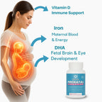 Secrets Of Tea Prenatal Vitamins Multivitamin - 60 Capsules - image 5