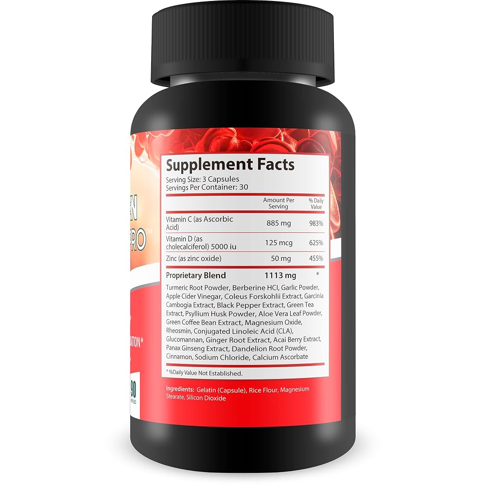 Happy Health Marketplace Glycogen Support Pro Blood Health - 90 Capsules - image 2