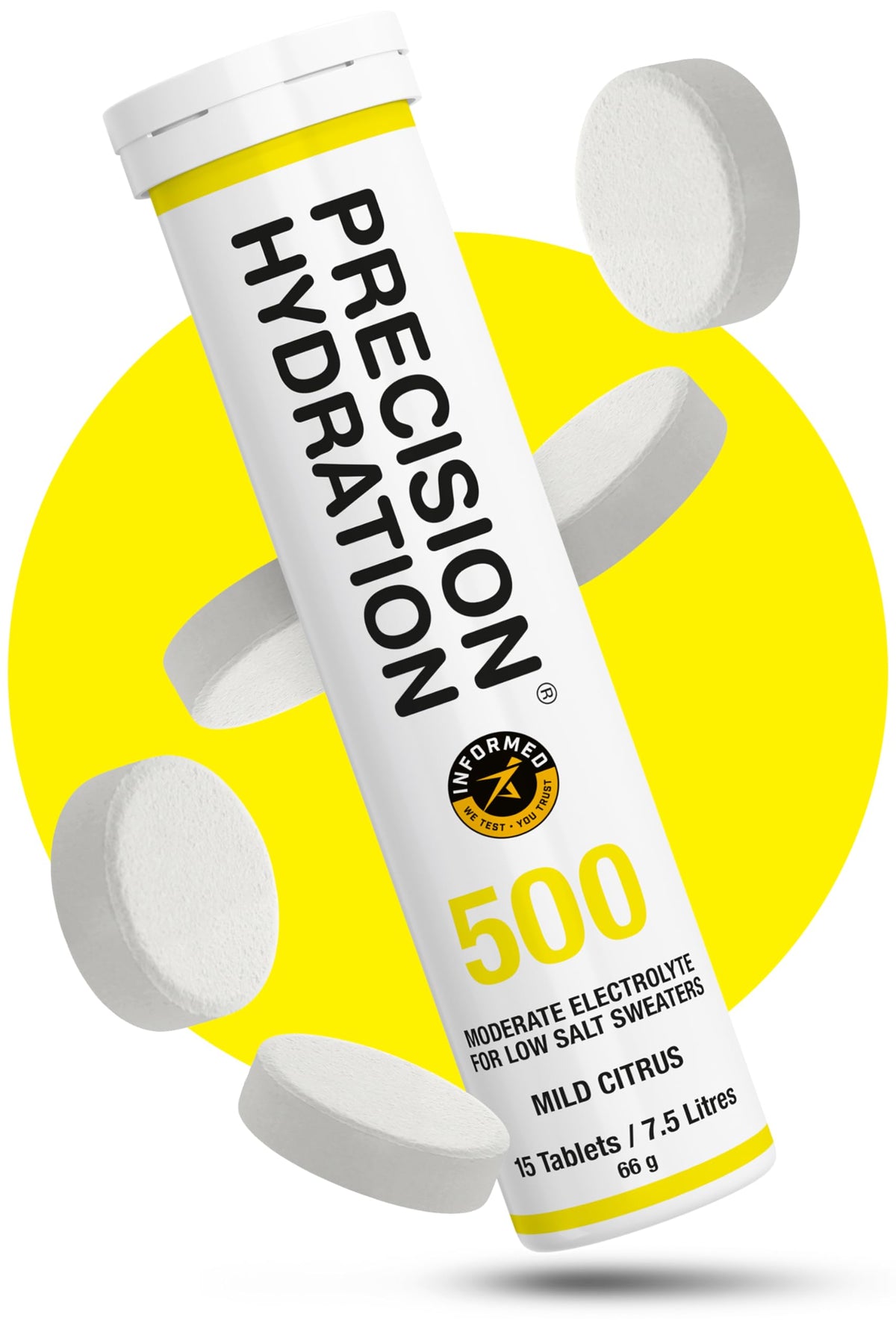 Precision Hydration Electrolyte Tablets - Multi Strength Effervescent
