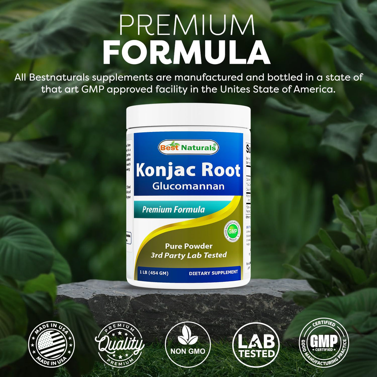 Best Naturals Konjac Glucomannan Root Powder 2000 mg - 2 Pound - image 5