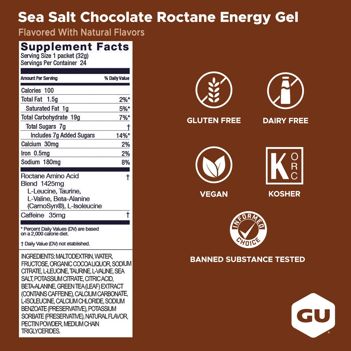 GU Energy Roctane Ultra Endurance Energy Gel