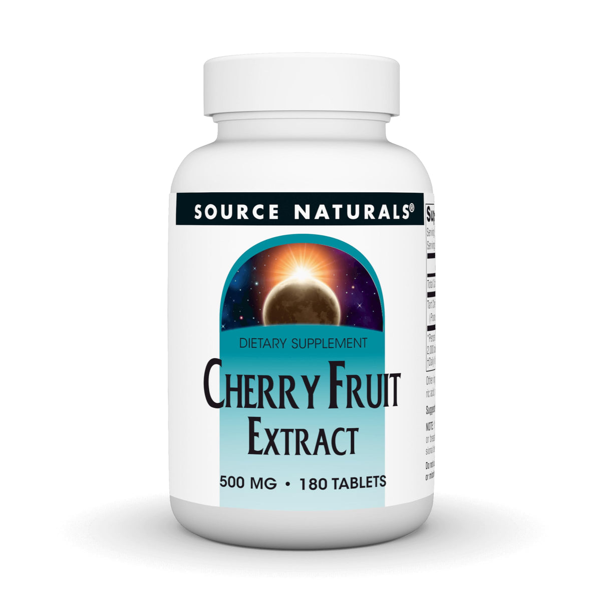 Source Naturals Cherry Fruit Extract 500 mg - 180 Tablets